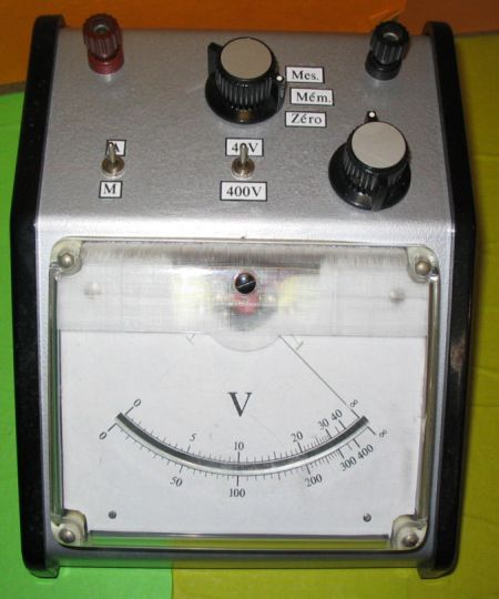 Voltmetre haute impdance